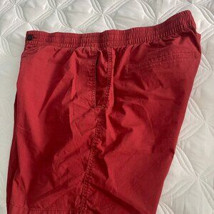 Dockers Men's Cargo Shorts Red Size XL
